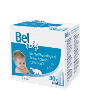 Ser fiziologic 0,9% Bel Baby, 5 ml, 30 fiole, Hartmann
