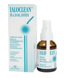 Spray mucoasa orofaringiana Ialoclean, 30 ml, Farma-Derma