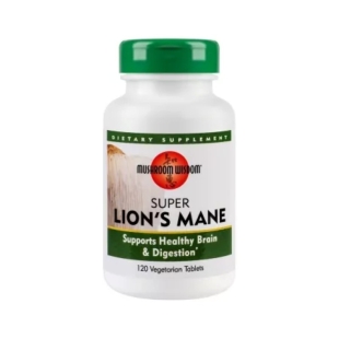 Super Lion's Mane Mushroom Wisdom, 120 tablete, Secom