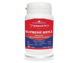Supreme Krill Omega 3 Forte 30 caps, Herbagetica