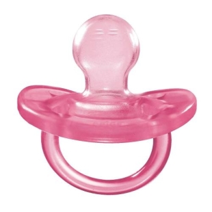 Chicco - Suzeta silicon monobloc Physio roz 0-6 Luni 0271111-7