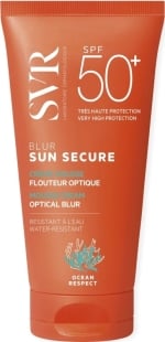 Crema spuma SPF 50+ fara parfum Sun Secure Blur, 50 ml, SVR