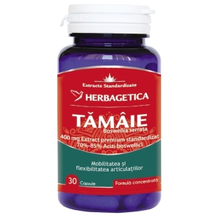 Tamaie Boswellia Serrata, 30 capsule, Herbagetica