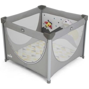 Tarc de joaca si Patut cu un nivel Cheer Little Explorer, Joie
