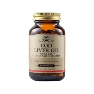 Ulei din ficat de cod, 100 capsule, Solgar