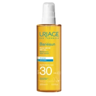 Ulei uscat pentru protectie solara SPF 30 Bariesun, 200 ml, Uriage