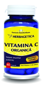 Herbagetica - Vitamina C organica 60 caps.