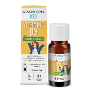 Vitamine D3 Kids picaturi, 20 ml, Granions