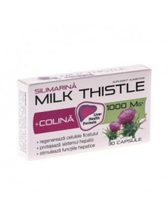 Zdrovit - Silimarina Milk Thistle 1000 Mg + Colina 30caps