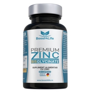 Zinc bisglicinat Premium 83.35 mg, 60 capsule, Boost4Life