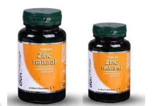 DVR Pharm - Zinc natural pachet 60caps + 30caps