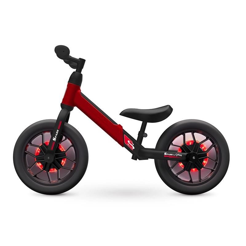 Bicicleta Balance bike Spark, Rosu, Qplay Bicicleta Balance bike Spark, Rosu, Qplay