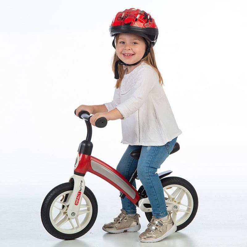 Bicicleta Balance bike Impact, Rosu, Qplay Bicicleta Balance bike Impact, Rosu, Qplay