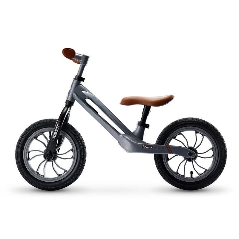 Bicicleta Balance bike Racer, Gri, Qplay Bicicleta Balance bike Racer, Gri, Qplay