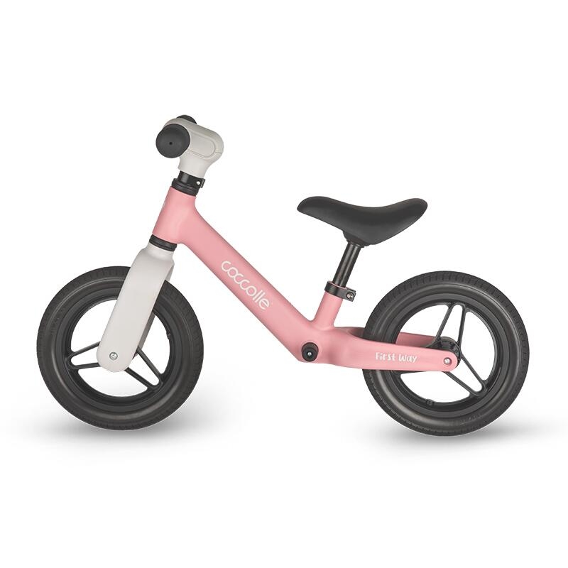 Bicicleta fara pedale Coccolle First Way, Blush Pink Bicicleta fara pedale Coccolle First Way, Blush Pink