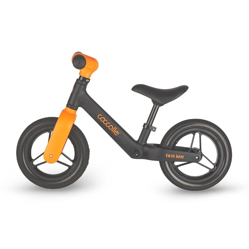 Bicicleta fara pedale Coccolle First Way, Orange Shadow Bicicleta fara pedale Coccolle First Way, Orange Shadow