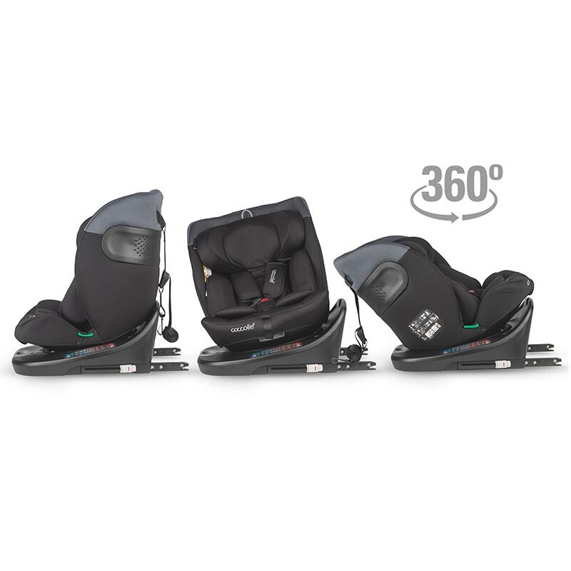 Scaun auto iSize 40-150 cm Coccolle Atira Diamond black Scaun auto iSize 40-150 cm Coccolle Atira Diamond black