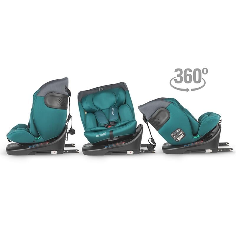 Scaun auto iSize 40-150 cm Coccolle Atira Hydra blue Scaun auto iSize 40-150 cm Coccolle Atira Hydra blue