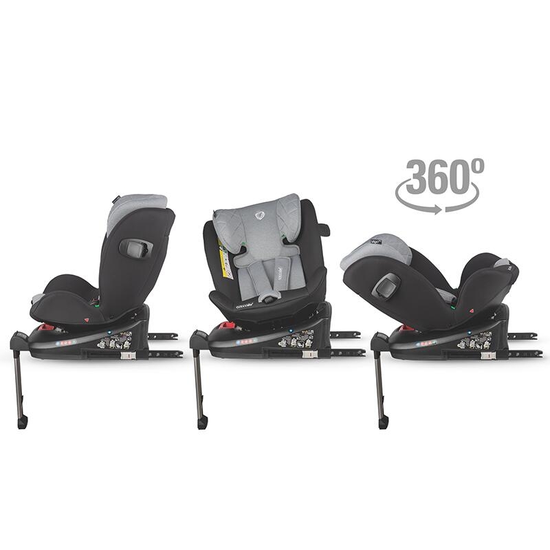 Scaun auto iSize 40-150 cm Coccolle Vigo Diamond black Scaun auto iSize 40-150 cm Coccolle Vigo Diamond black