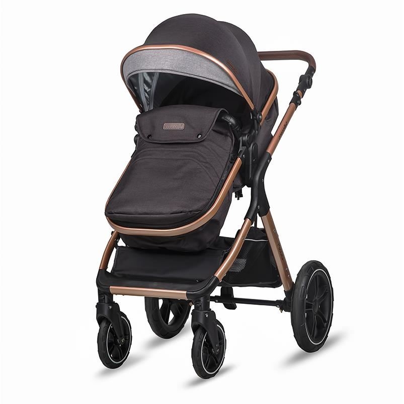 Carucior transformabil 3in1 Coccolle Melora Diamond black Carucior transformabil 3in1 Coccolle Melora Diamond black