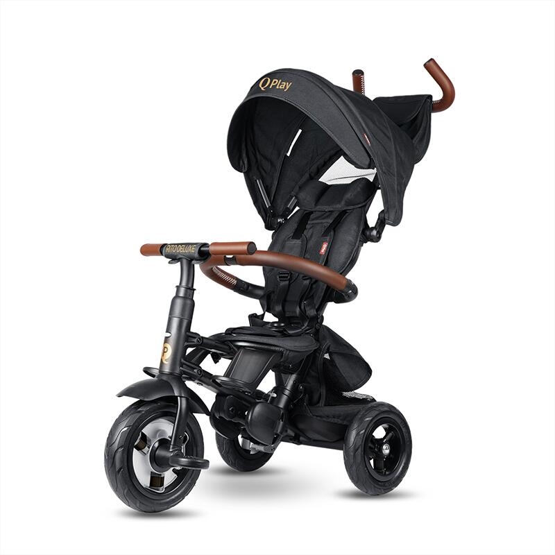 Tricicleta pliabila Qplay Rito Deluxe Negru Tricicleta pliabila Qplay Rito Deluxe Negru