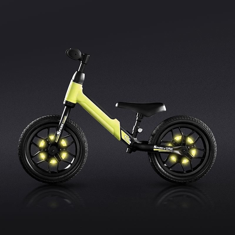 Bicicleta Balance bike Spark, Verde, Qplay Bicicleta Balance bike Spark, Verde, Qplay