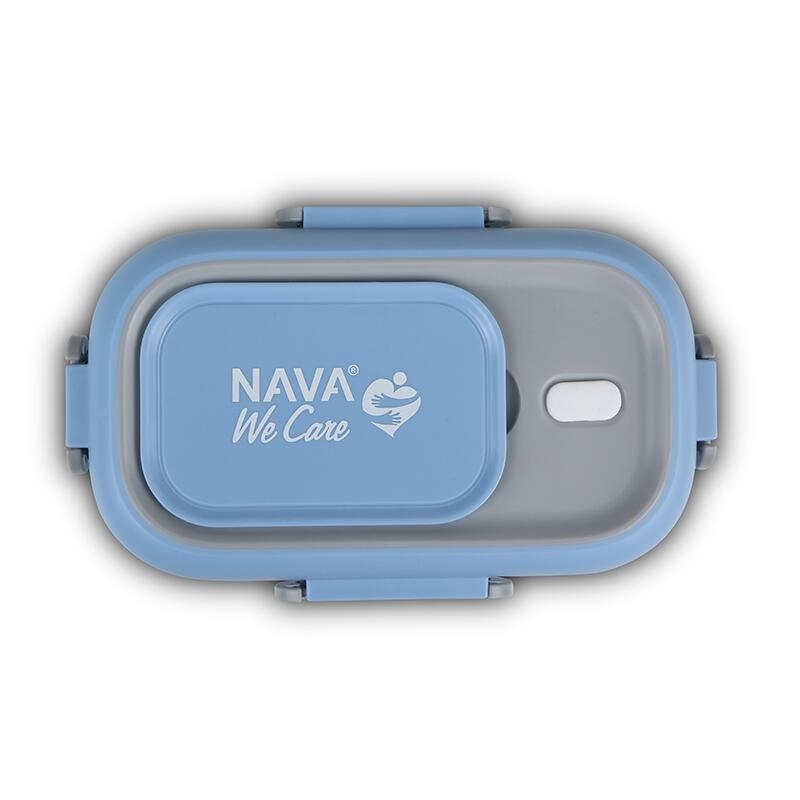 Lunchbox Nava We care 800 ml albastru Lunchbox Nava We care 800 ml albastru