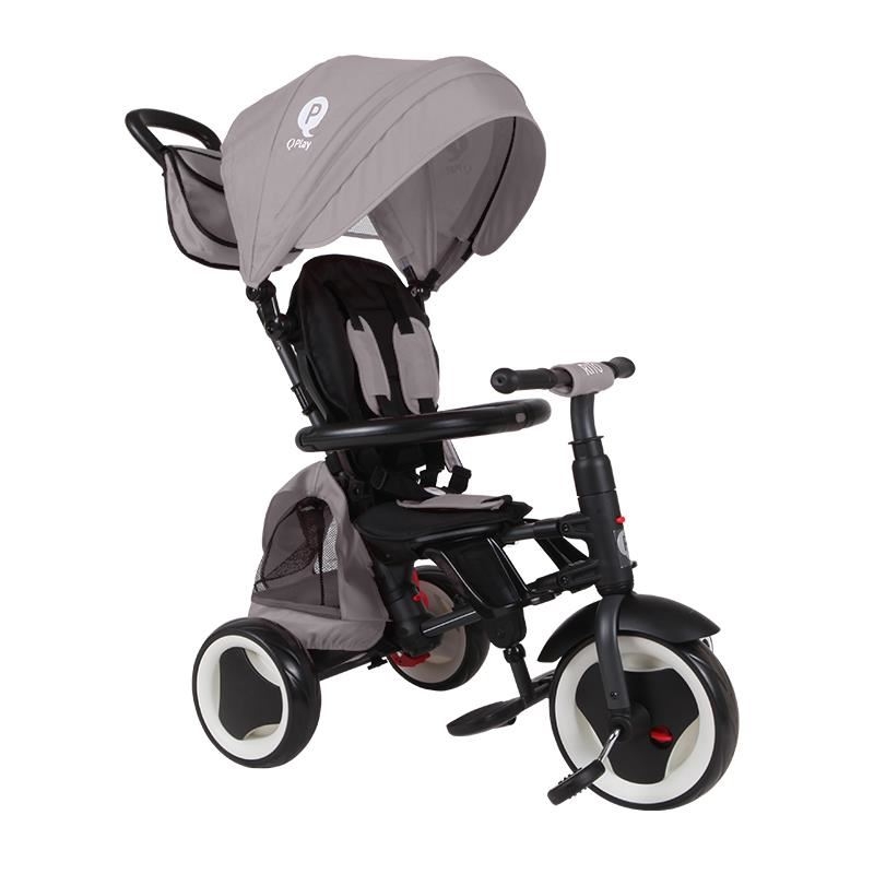 Tricicleta pliabila Qplay Rito+ Gri Tricicleta pliabila Qplay Rito+ Gri