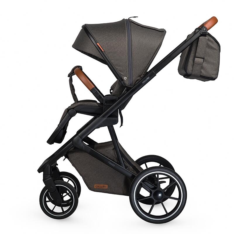 Carucior modular 2in1 Coccolle Nessia Anthracite+Balansoar bebelusi Coccolle Velio Butternut Carucior modular 2in1 Coccolle Nessia Anthracite+Balansoar bebelusi Coccolle Velio Butternut