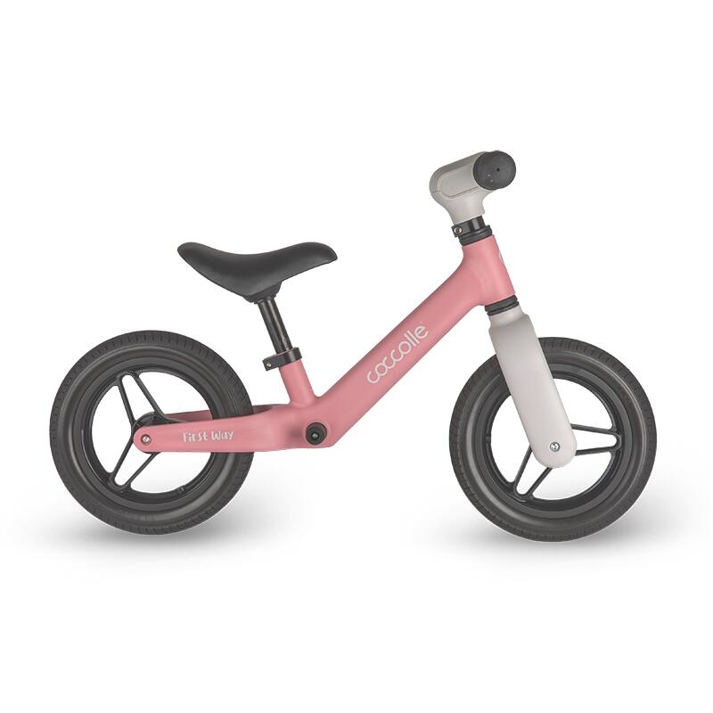 Bicicleta fara pedale Coccolle First Way, Blush Pink Bicicleta fara pedale Coccolle First Way, Blush Pink