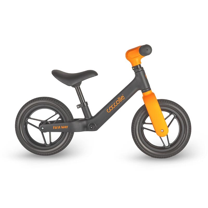 Bicicleta fara pedale Coccolle First Way, Orange Shadow Bicicleta fara pedale Coccolle First Way, Orange Shadow