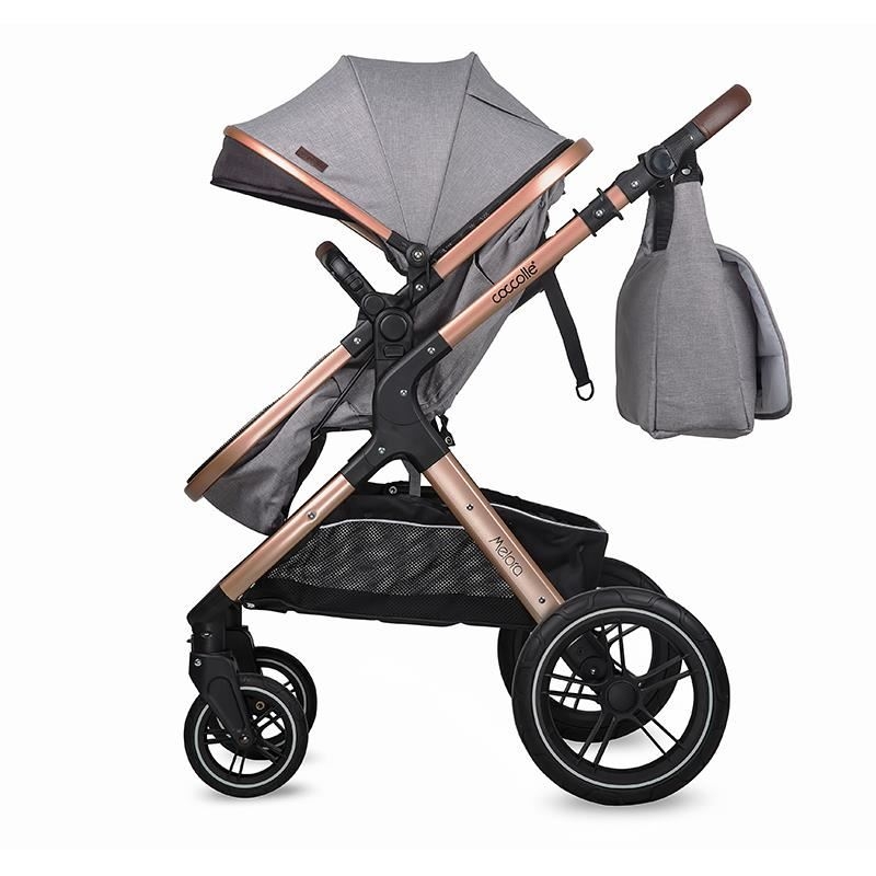 Carucior transformabil 3in1 Coccolle Melora Moonlit grey Carucior transformabil 3in1 Coccolle Melora Moonlit grey