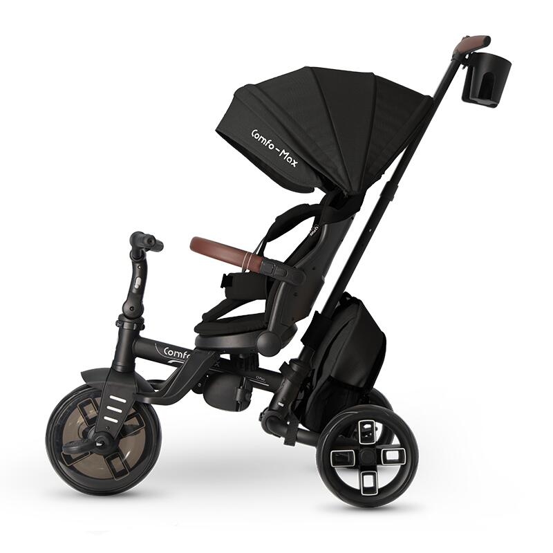 Tricicleta ultrapliabila Qplay Comfo Max Negru Tricicleta ultrapliabila Qplay Comfo Max Negru