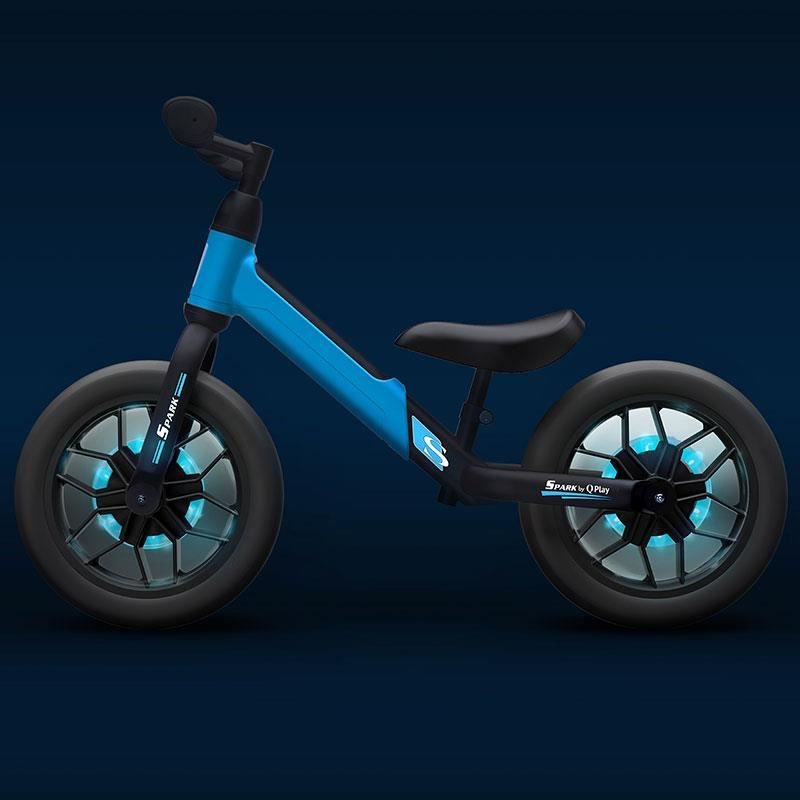 Bicicleta Balance bike Spark, Albastru, Qplay Bicicleta Balance bike Spark, Albastru, Qplay
