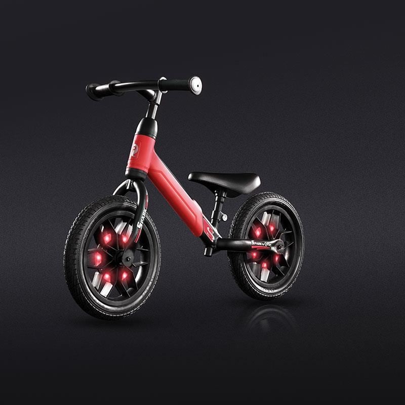 Bicicleta Balance bike Spark, Rosu, Qplay Bicicleta Balance bike Spark, Rosu, Qplay