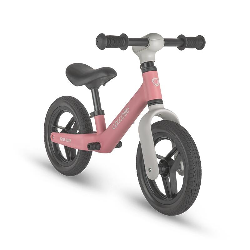 Bicicleta fara pedale Coccolle First Way, Blush Pink Bicicleta fara pedale Coccolle First Way, Blush Pink