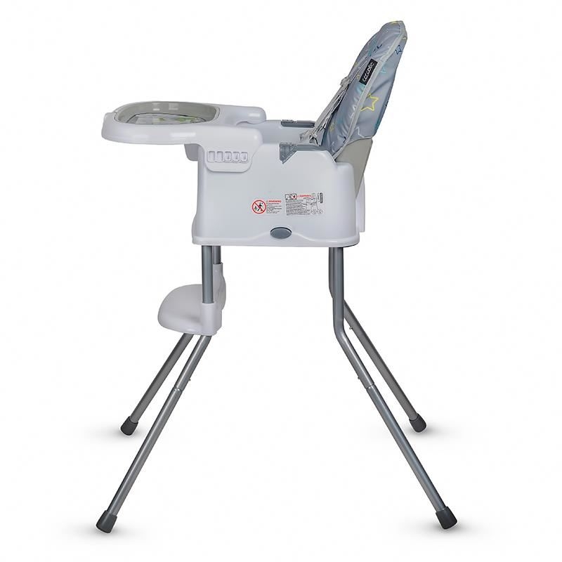 Scaun de luat masa multifunctional Coccolle Ziti Grey Stars Scaun de luat masa multifunctional Coccolle Ziti Grey Stars