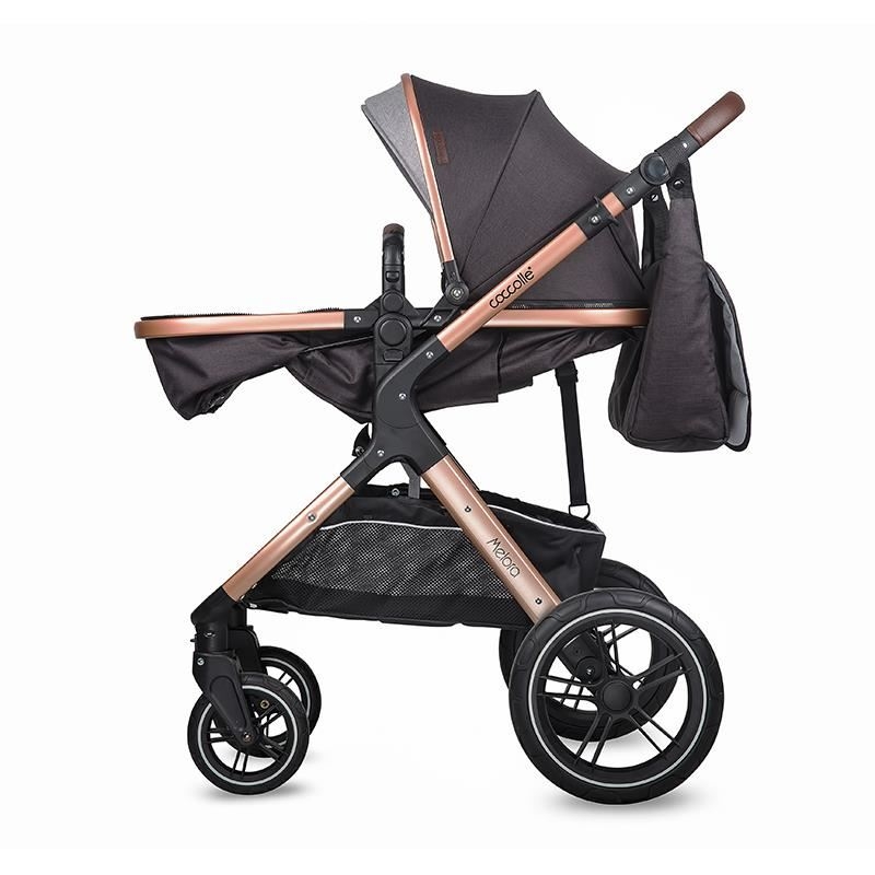 Carucior transformabil 3in1 Coccolle Melora Diamond black Carucior transformabil 3in1 Coccolle Melora Diamond black
