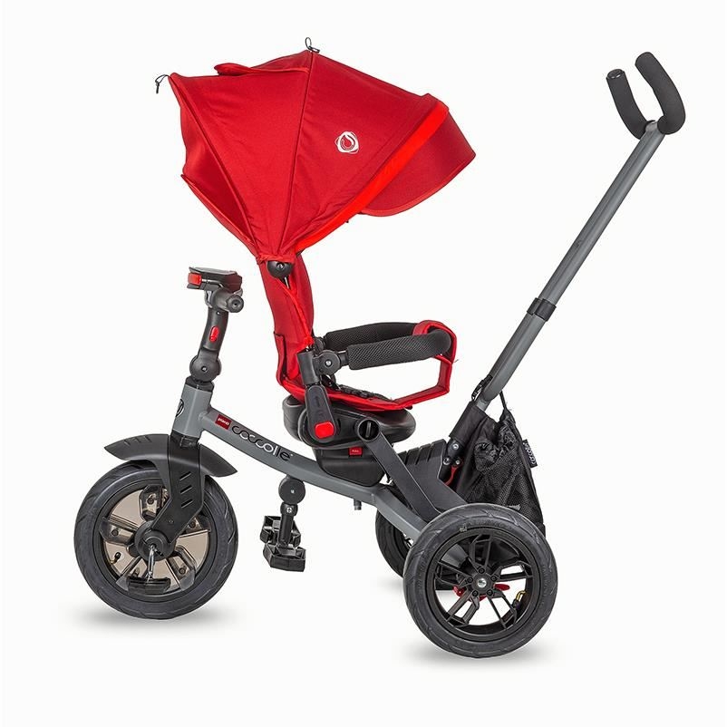 Tricicleta multifunctionala Coccolle Pianti Ruby Red Tricicleta multifunctionala Coccolle Pianti Ruby Red