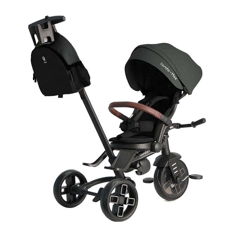 Tricicleta ultrapliabila Qplay Comfo Max Negru Tricicleta ultrapliabila Qplay Comfo Max Negru