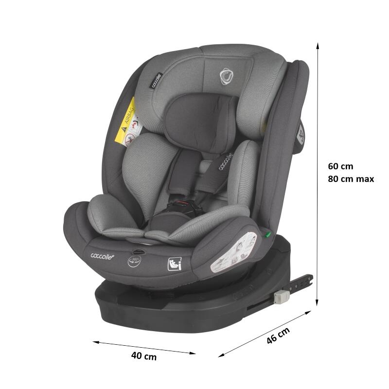 Scaun auto iSize 40-150 cm Coccolle Nyota Diamond black Scaun auto iSize 40-150 cm Coccolle Nyota Diamond black