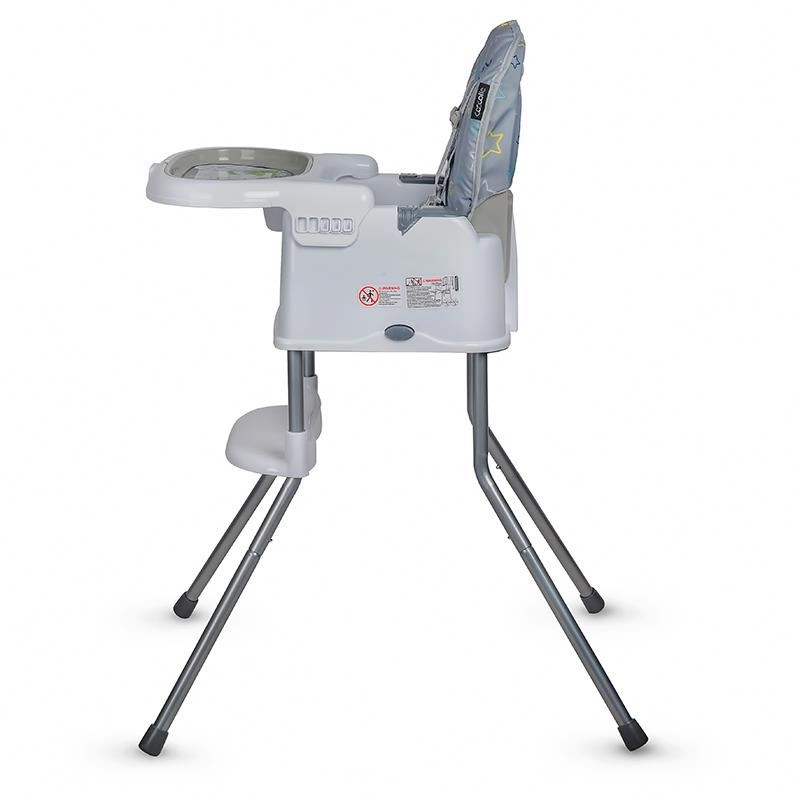 Scaun de luat masa multifunctional Coccolle Ziti Grey Stars Scaun de luat masa multifunctional Coccolle Ziti Grey Stars
