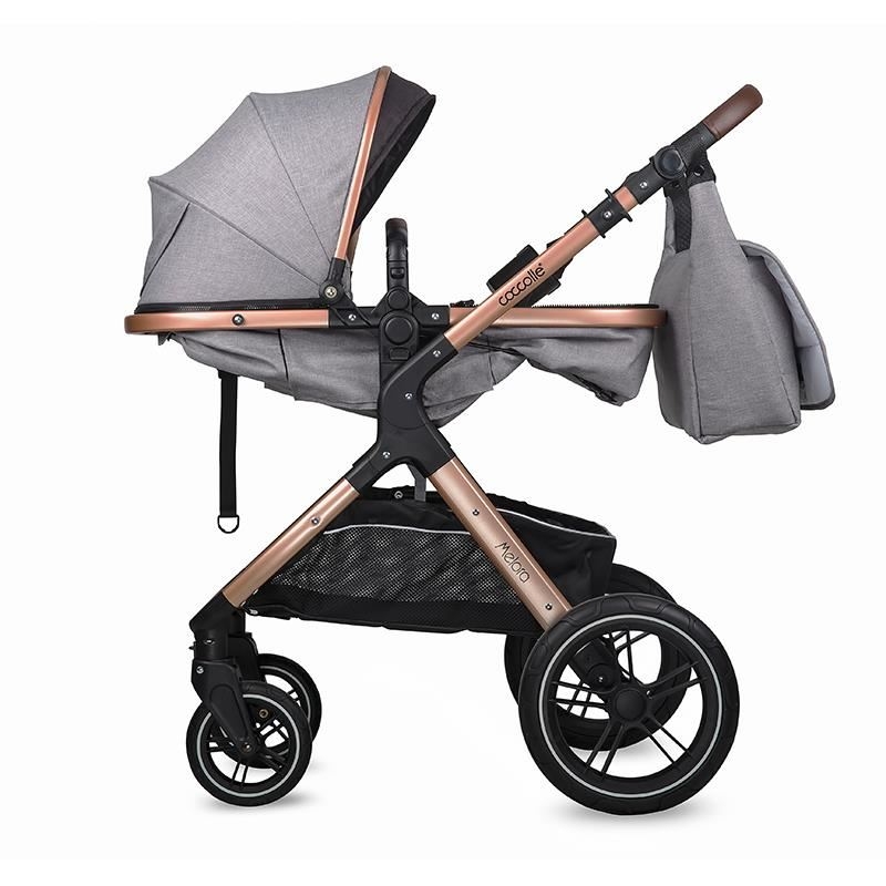 Carucior transformabil 3in1 Coccolle Melora Moonlit grey Carucior transformabil 3in1 Coccolle Melora Moonlit grey