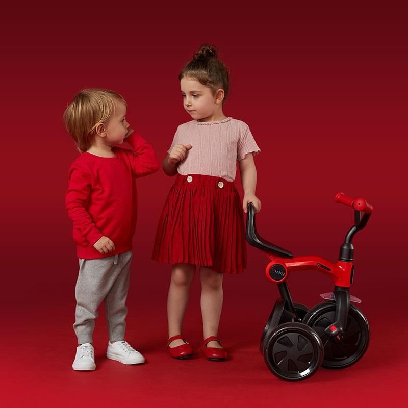 Tricicleta Qplay Ant Plus Roz Tricicleta Qplay Ant Plus Roz
