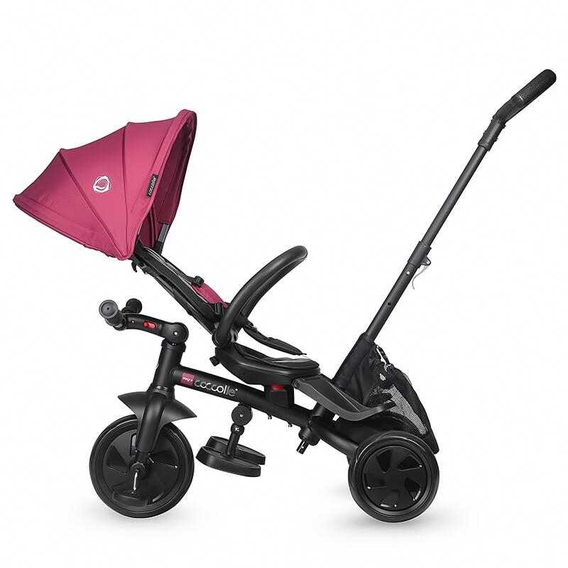 Tricicleta multifunctionala Coccolle Alegra Magenta Tricicleta multifunctionala Coccolle Alegra Magenta