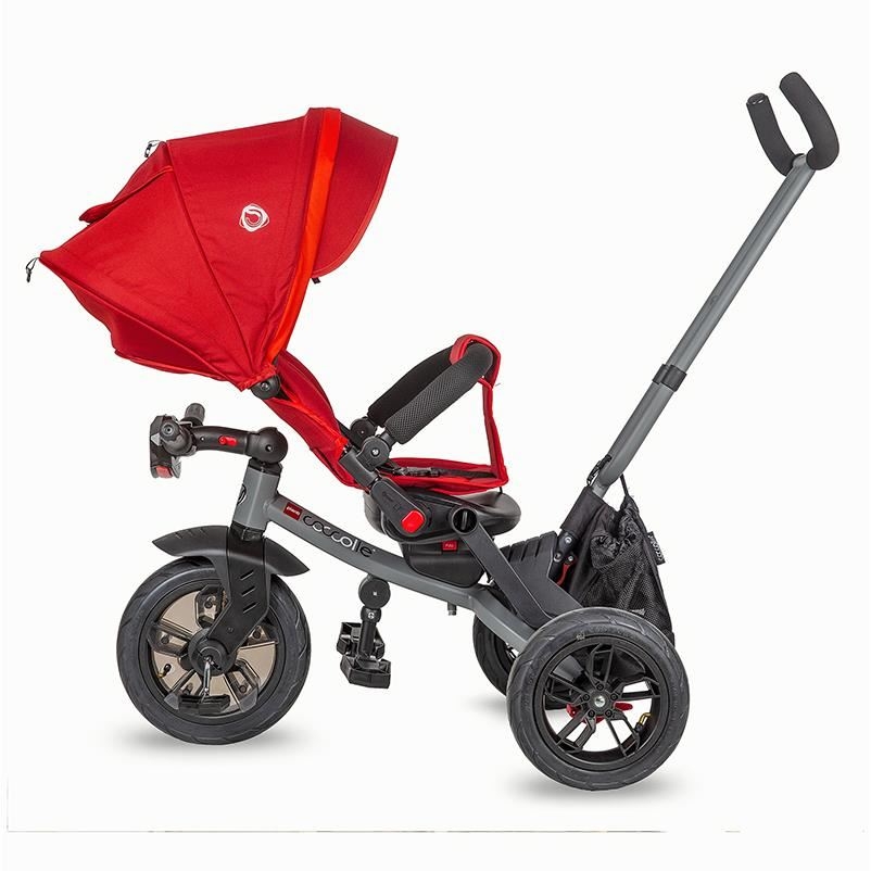 Tricicleta multifunctionala Coccolle Pianti Ruby Red Tricicleta multifunctionala Coccolle Pianti Ruby Red