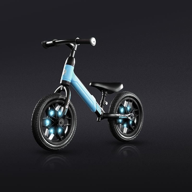 Bicicleta Balance bike Spark, Albastru, Qplay Bicicleta Balance bike Spark, Albastru, Qplay
