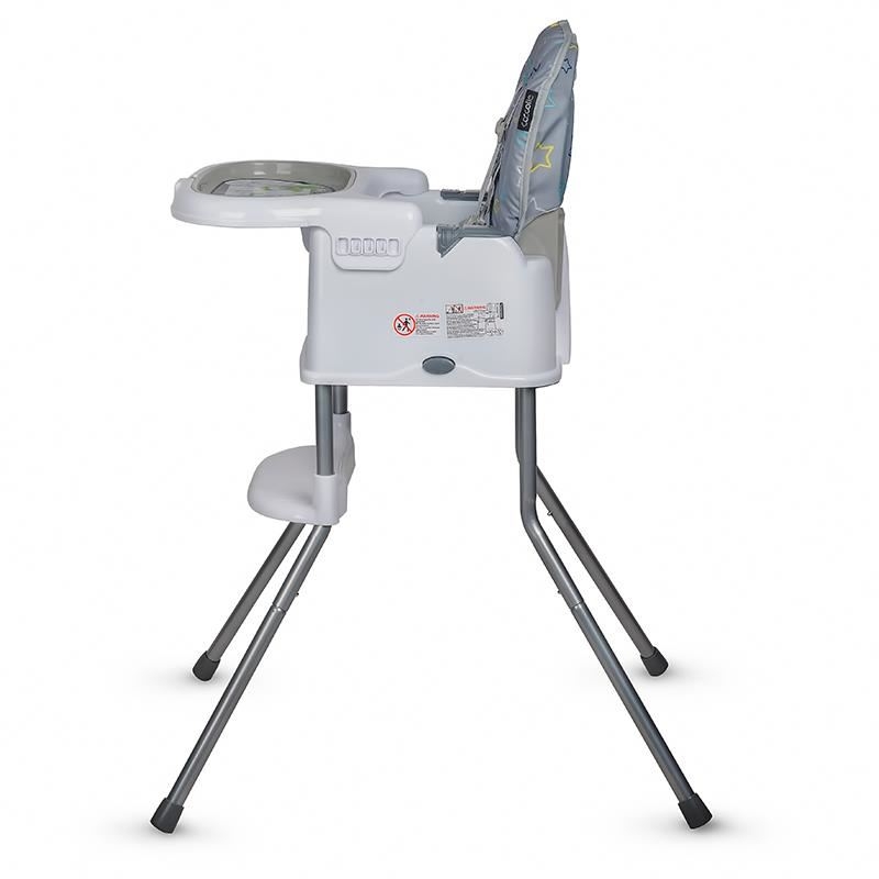 Scaun de luat masa multifunctional Coccolle Ziti Grey Stars Scaun de luat masa multifunctional Coccolle Ziti Grey Stars