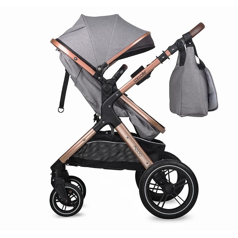 Carucior transformabil 3in1 Coccolle Melora Moonlit grey Carucior transformabil 3in1 Coccolle Melora Moonlit grey