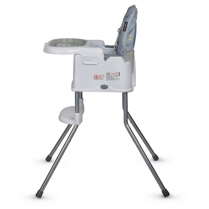 Scaun de luat masa multifunctional Coccolle Ziti Grey Stars Scaun de luat masa multifunctional Coccolle Ziti Grey Stars